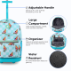 thumbnail image 5 of Mochila con ruedas J World Sunrise para 18 niños y niñas para viajes escolares, 5 of 7