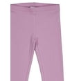 thumbnail image 4 of Wonder Nation Girls Fleece Leggings, 2 Pack, Sizes 4-18 & Plus, 4 of 5