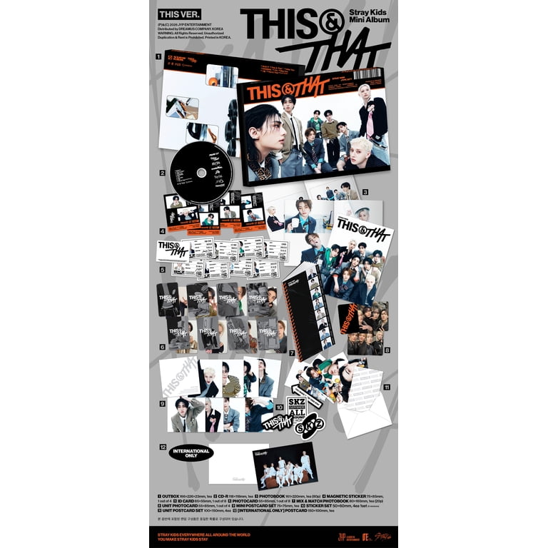 Stray Kids - THIS & THAT (THIS VER.) Walmart Exclusive - CD