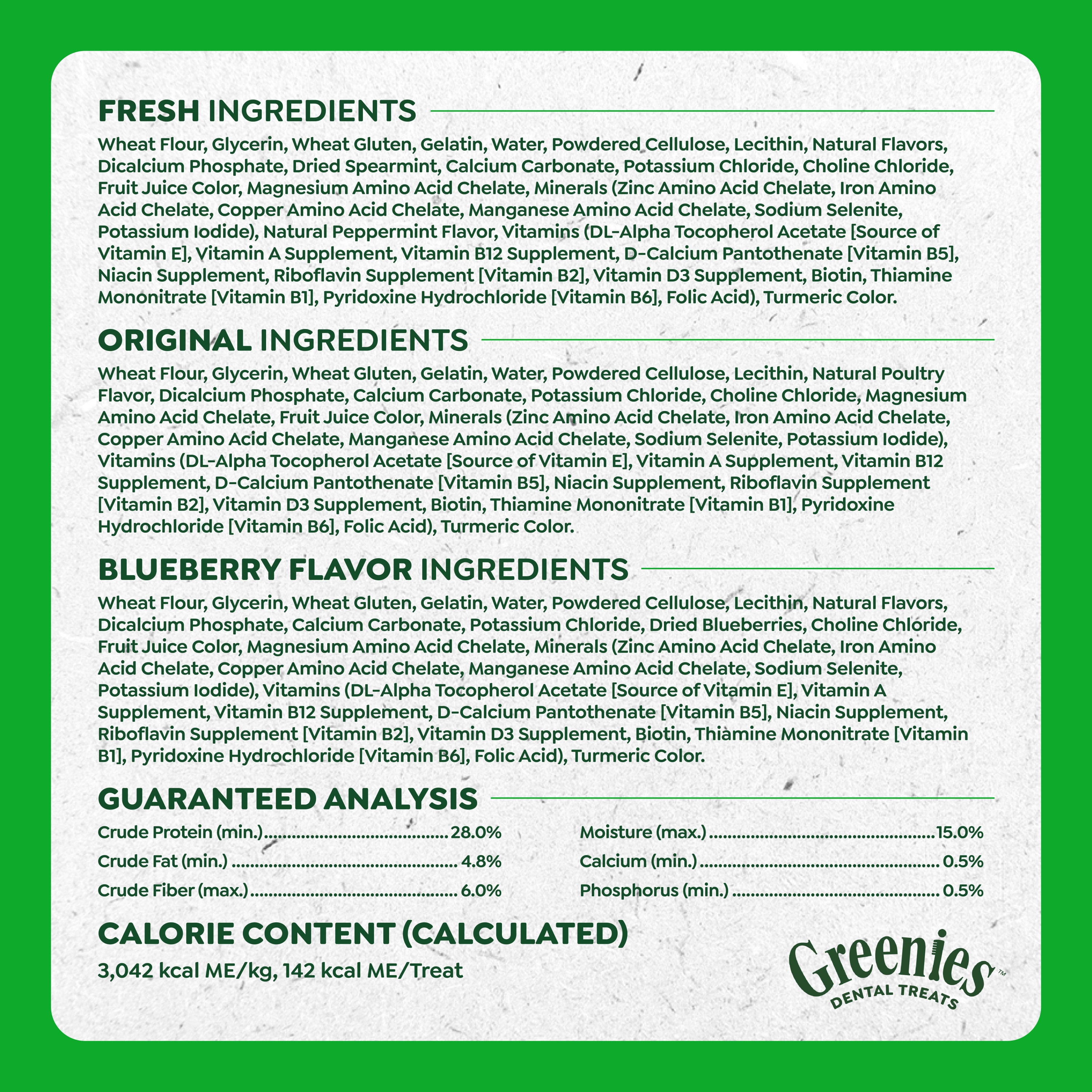 Greenies Adult Natural Dental Dog Treats 3 Flavors, Large Size, (3) 12 oz Packs (24 Count)