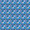 thumbnail image 1 of Ahgly Company Machine Washable Indoor Square Transitional Royal Blue Area Rugs, 8' Square, 1 of 7