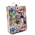 thumbnail image 2 of 2Chique Boutique Women's Perfume Case Magazine Print Evening Bag, Multi, 2 of 3