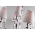 thumbnail image 2 of Hudson Valley Lighting 989-AGB-WS Dayton 9 Light Chandelier,Aged Brass/White Fau, 2 of 7