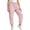Pink, variant on School Uniform Pants for Boys Elastic Waist Cargo Joggers Lightweight Baggy Pants Workout Trousers with Pockets