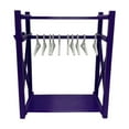thumbnail image 3 of SSNTSY Doll Closet Organizer, Doll Clothes Hanger & Rack Set, Portable Doll Clothes Storage Organizer for 15/17cm Doll Outfits and Accessories, Mini Wardrobe Rack, Clothes Storage & Display Set, 3 of 9