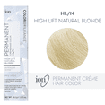 thumbnail image 2 of Ion Permanent Creme Hair Color HL-N Hi Lift Natural Blonde, Vegan, Cruelty Free, PPD Free, 100% Gray Coverage, Long Lasting, Fade Resistant Color, 2.05 oz, 2 of 2