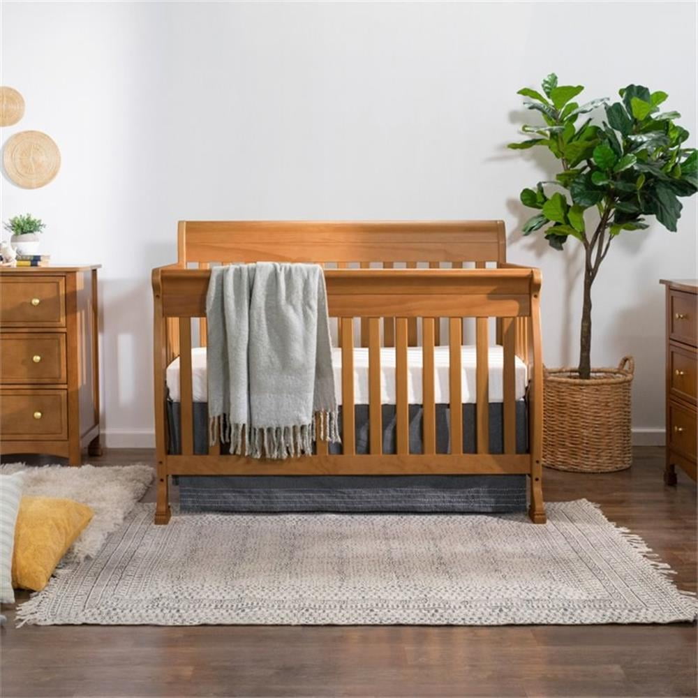 DaVinci Kalani 4-in-1 Convertible Crib in Chestnut Finish