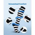 thumbnail image 3 of 3 Pairs Medical Sport Compression Socks - 15-20mmhg Graduated Knee-High Support for Men & Women, Ideal for Soccer, Running, and Nurses, 3 of 7