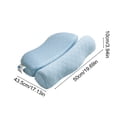 thumbnail image 3 of Ice Silk Cooling Mattress Pad Breathable Soft Summer Bed Mat Sweat Wicking Washable Cooling Bedding Protector Anti Heat Comfortable Mattress Cover for Bedroom Dorm Guest Room Use, 3 of 6