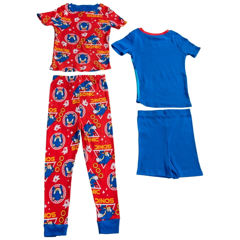 Sonic pajamas size 8 new arrivals