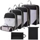 thumbnail image 2 of Bolsa de almacenamiento de compresión para viajes a prueba de agua para siete trajes, ropa, zapatos, lavado, cosméticos, organizador de almacenamiento, 2 of 6