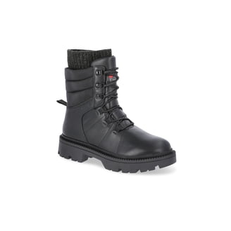 NEW ROCK 407-S1 Silver Cross BOOTS Black Leather Gothic Punk Biker