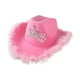 thumbnail image 4 of Sombrero de , accesorios para fotos, sombrero de vaquero occidental para fiesta de baile, vestido elegante Rosa, 4 of 8