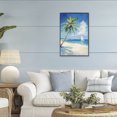 thumbnail image 3 of Stupell Industries Tropical White Clouds & Sails Black Framed Giclee Art, 16 x 24, by Petals Prints Design, 3 of 8