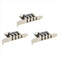 thumbnail image 1 of 3X Tarjeta Convertidora PCI-e A 4 Puertos USB 2.0 Tarjeta Adaptadora PCIE USB2.0 el Conjunto de Chips MCS9990 Permite el Intercambio en Caliente de la Tarjeta Elevadora USB, 1 of 6