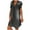 Black, variant on Antinious Womens Dresses for Party,Ladies Casual Beach Dress,Jean Dress for Women Short Sleeve V-Neck Denim Dress,Gray,XL