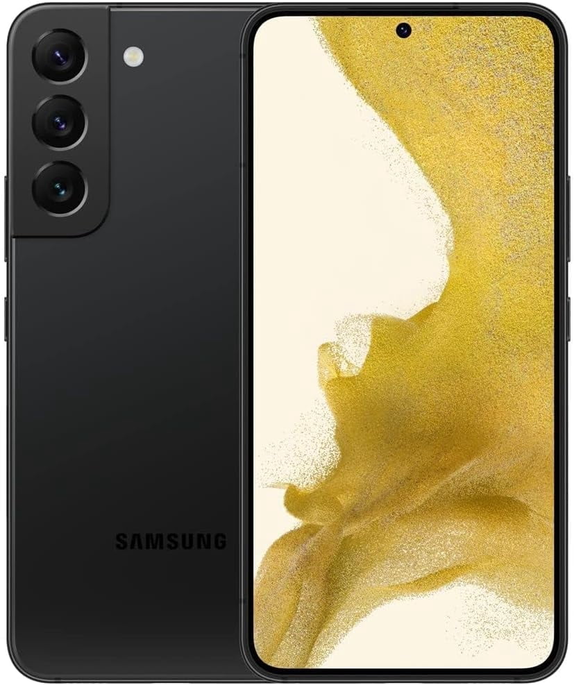 Galaxy S22 ￼本体 ゴールド Samsung Galaxy S22 128GB, Unlocked Android Phone, 8K Video, Night