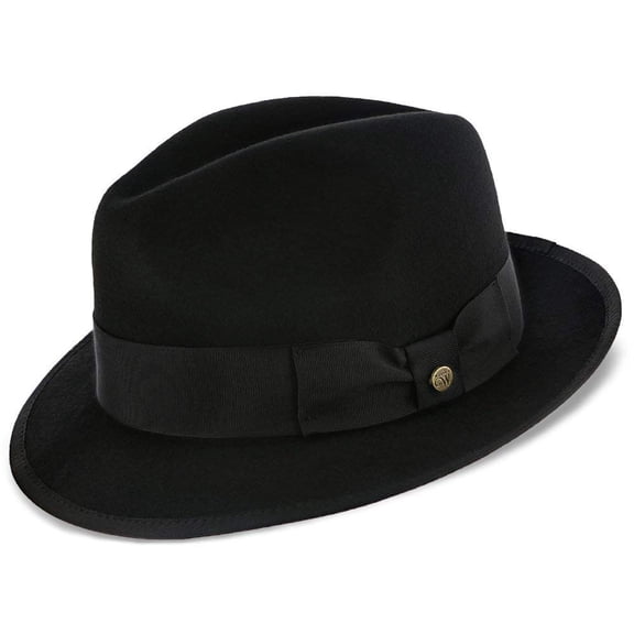 Layover - Walrus Hats Center Dent Wool Felt Fedora Hat