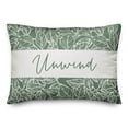 thumbnail image 2 of Creative Products Unwind Leaves Green 14 x 20 Indoor / Outdoor Pillow, 2 of 3