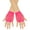 Hot Pink, variant on Knit Gloves Short Fishnet Fingerless For Women Fish Net Mesh Goth 80s Scene Accessories Winter Gloves