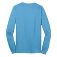 thumbnail image 6 of Mafoose Mens Long Sleeve Core Cotton T-Shirts Aquatic Blue S, 6 of 6