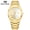 Gold Shell White Surface, variant on New men's watch with Arabic numerals, marble pattern, high-end men's watch, quartz watch, trendy business fashion men's wristwatch