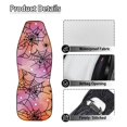 thumbnail image 5 of Uourmeti Polyester Fabric Auto Seat Protectors for Interior Accessories, Washable Protective Front Seat Cover Protector, Pink Spiderweb, 5 of 12