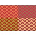 thumbnail image 1 of Ahgly Company Indoor Rectangle Patterned Carrot Orange Area Rugs, 7' x 10', 1 of 1