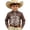 N222-Brown, variant on FINALGANG Boys Long Sleeve Shirts Printed Western Cowboy Shirt For Kids Festival Party Tops Boys' Regular Fit Casual Button Down Shirts 4-5 Years