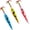 Triangle-3pcs, variant on Ice Fishing Rattle Spoons Glow Ice Fishing Lures Ice Fishing jigs Accessories Gear Gifts for Walleye Bass Catfish Trout 3 count/12PCS