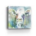 thumbnail image 2 of 40" Watercolor Cow Canvas Wall Art, 2 of 3
