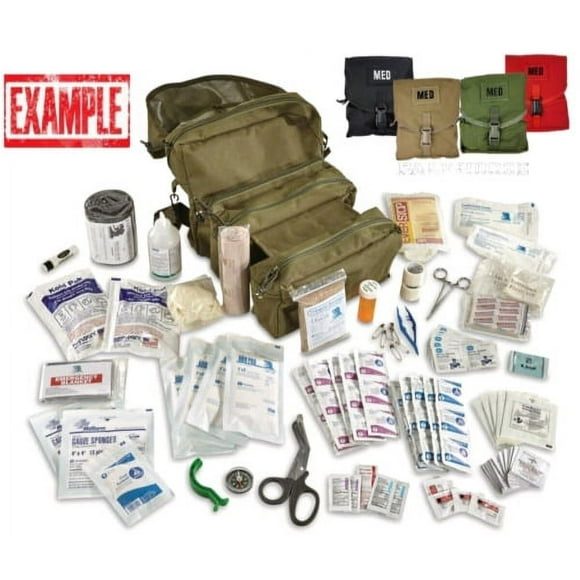 Elite First Responder M3 Medical Bag Inventory Trauma Kit Military Survival