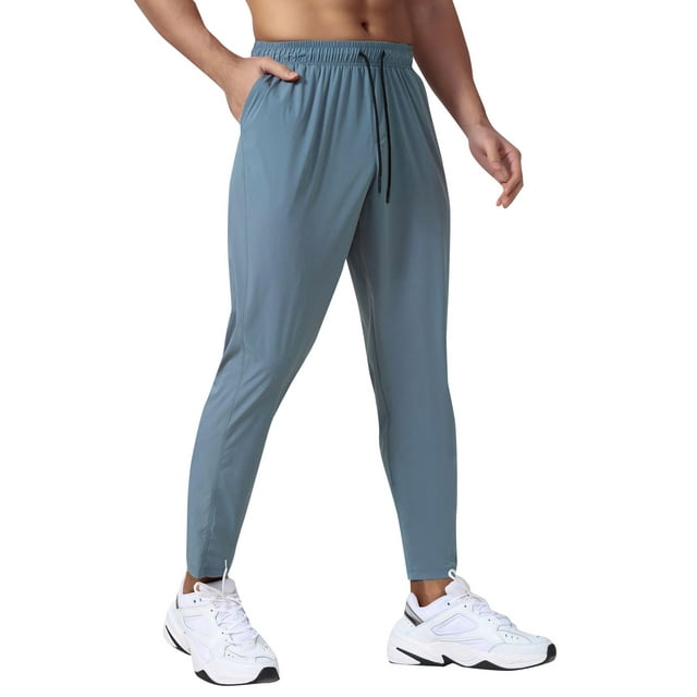 Amdohai Men Jogger Pants Lightweight Sweatpants with Pockets Running Workout Athletic Joggers