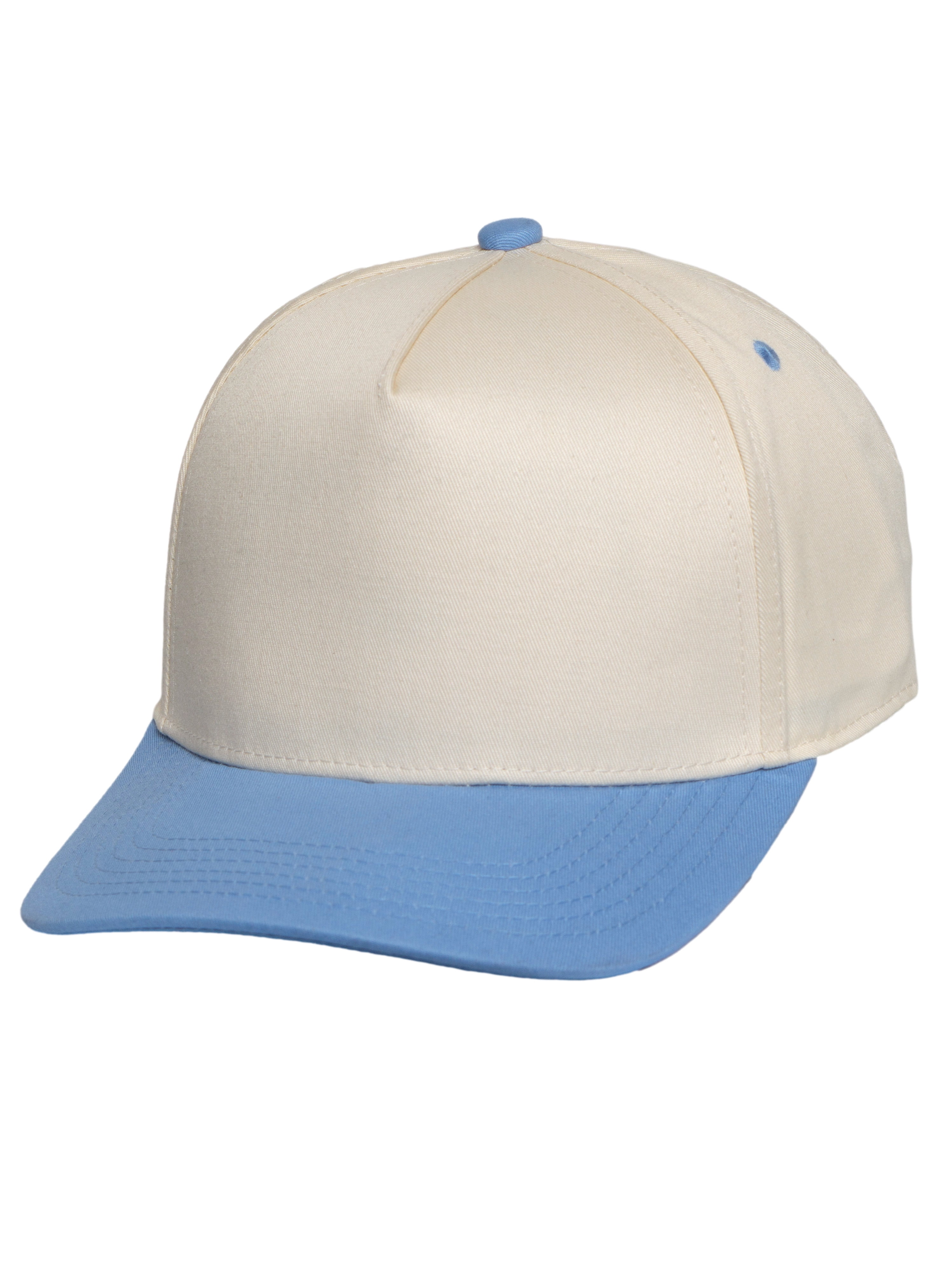 Top Headwear Throwback Heritage Snapback Hat - Two Tone Legacy Collection Baseball Cap Dozen 12 Pack, Sky Blue