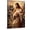 Frame-style, variant on Jesus Christ Good Shepherd Canvas Wall Art with Lamb and Wolves - Religious Christian Faith Inspirational Home Living Room Bedroom Decor
