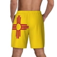 thumbnail image 2 of Men's 2 in 1 Swim Trunks with Compression Liner New Mexico Quick Dry Beach Shorts, 2 of 6