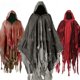 thumbnail image 2 of Disfraz de fantasma de Halloween Unisex, capa con capucha, accesorios de fiesta del Día de los muertos xuanjing  unisex, 2 of 2