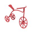 thumbnail image 3 of Miniature Nursery Toy Shop Accessory Child Doll Tricycle Bike Red, 3 of 5