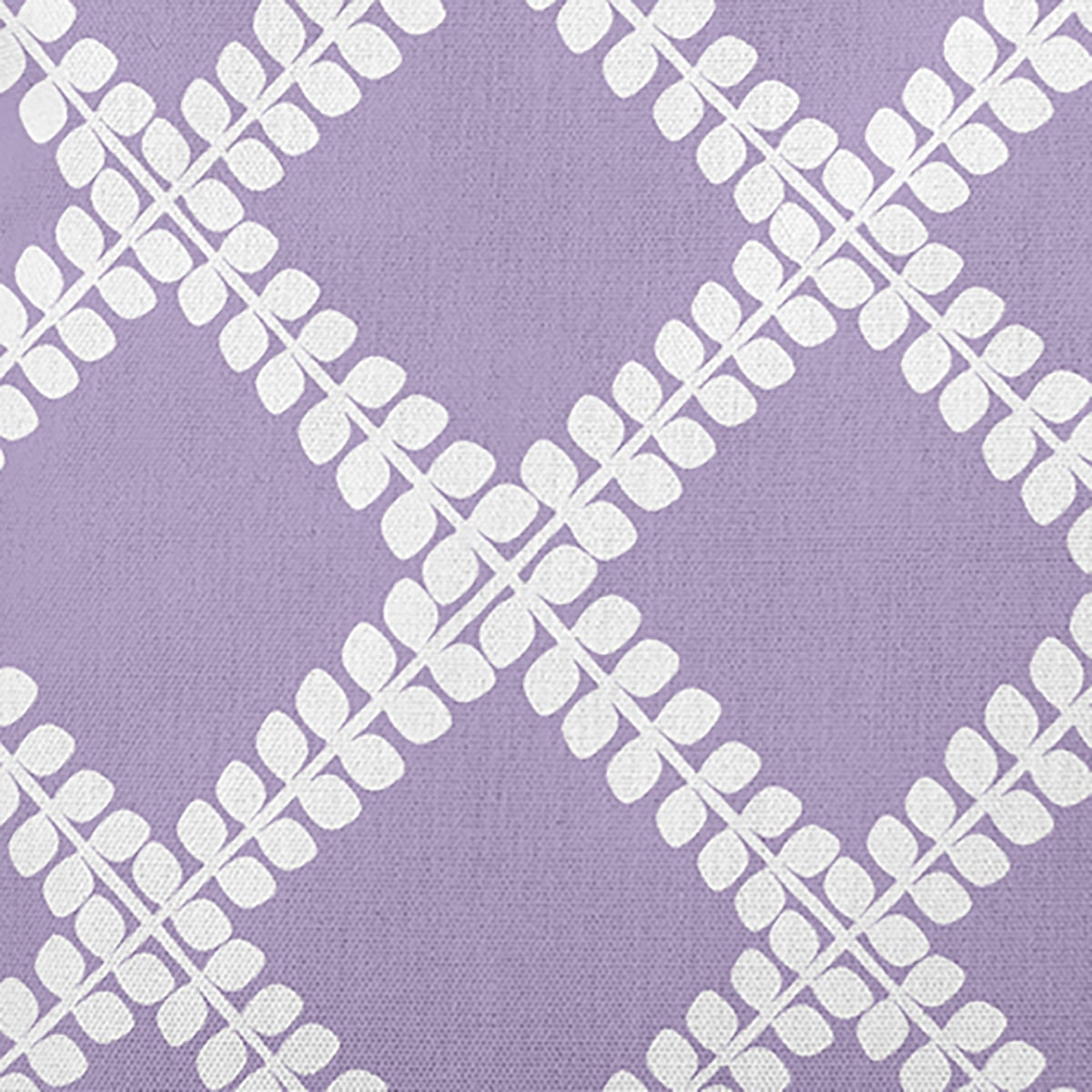 Simply Daisy 18" x 18" Leaf Plaid Decorative Throw Pillow, Lilac (1 count)