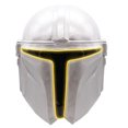 thumbnail image 1 of Casco M-andaloriano con iluminación LED para disfraz de cosplay, 1 of 1