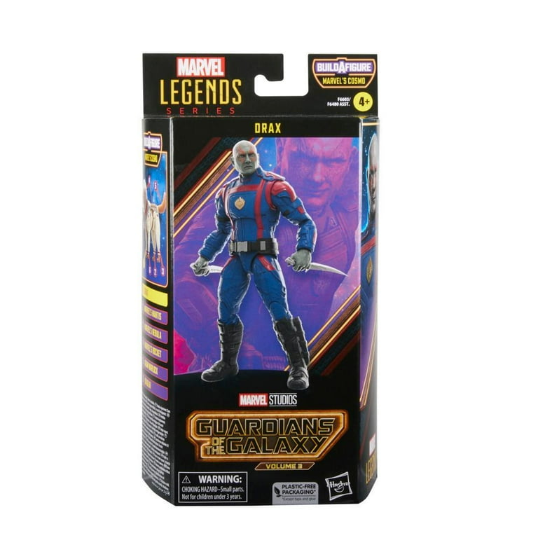 マーベルレジェンド ドラックス 6インチ フィギュア GotG Marvel, Guardians of the Galaxy Vol. 3 Drax Kids Toy Action Figure