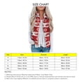 thumbnail image 2 of Fleece Vest, Soft Breathable Casual Zip Up Sleeveless Jacket Christmas Pattern Print Warm Elegant For Party ANGGREK Otros, 2 of 5