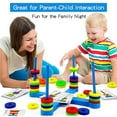 thumbnail image 5 of maskred Board Game Learning Cards Educational Science Magnets Toys Kids Gift Matching Rings for School Family, 5 of 5