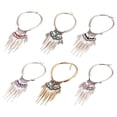 thumbnail image 2 of Jumpingount Mujer hombre aleación borla collar moda collares colgante joyería regalos accesorio cumpleaños club nocturno Bar Ropa, zapatos y accesorios Miscelánea Violeta Jumpingount AP014684-03, 2 of 6