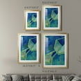 thumbnail image 4 of Wexford Home Geometric in Cool III Premium Framed Print, 18.5" x 24.5" - Ready to Hang, Gold (Set of 2), 4 of 9