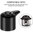 thumbnail image 5 of Steam Release Valve, Universal Pressure Valve Release Handle for Instant Pot 3, 5, 6, 8 Qt Quart, Electric Pressure Cooker Valve Replacement Part Steam Release Accessories, 5 of 7