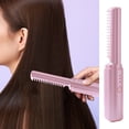 thumbnail image 7 of ZenCart Portable Cordless Hair Straightener Comb 3 Temperature Adjustable Rechargeable Fast Heating Women Straight Curly Hair Mini Electric Hair Styling Hot Brush, 7 of 7