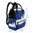 thumbnail image 2 of Gaeub Christmas Fir Tree Print Mummy Diaper Bag Backpack,Durable Maternity Baby Nappy Casual Shoulder Bags,Travel Hiking Outdoor Pack, 2 of 6