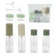 thumbnail image 1 of Conjunto de 6 Contenedores de Viaje Unique Bargains Botellas Reutilizables Verde Beige, 1 of 6