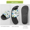 thumbnail image 7 of GZHJMY Stylish Slides for Women Men, Green Toy Car Soft Flexible Slip-on Sandals Slippers, 7 of 7